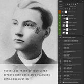 Obsidian - Realistic Charcoal Actions